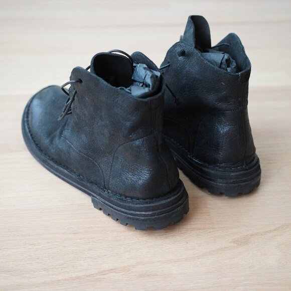 Marsell black calfskin lace up boots - Picture 3 of 8
